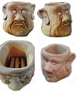 Мусорницы из массива Дуба.