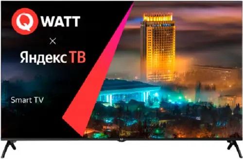 Телевизор QWATT Q55YK-MB с Яндекс Алисой, голосовое управление