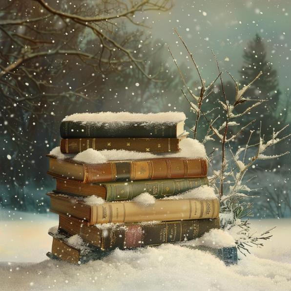 Отдаю снег и книги