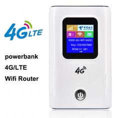 4G WIFI модем/роутер с поддержкой 4G сим карт и функцией PowerBank