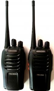 Две компактных радиостанции KENWOOD TK-666