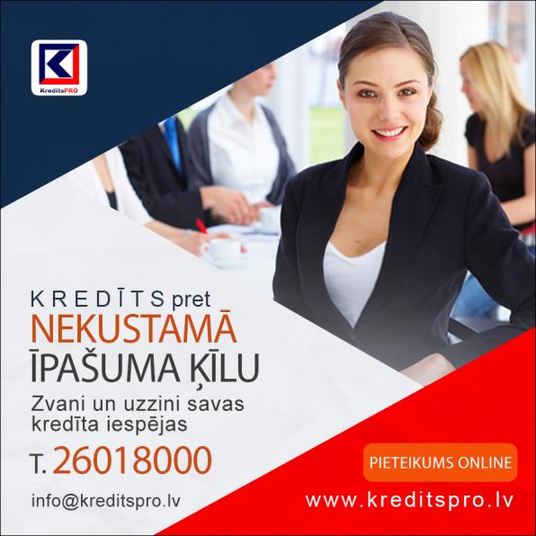 Aizdevumi, pārkreditācija pret nekustamā īpašuma ķīlu.