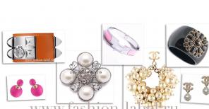 Бижутерия Chanel: бусы, браслеты, серьги модные новинки