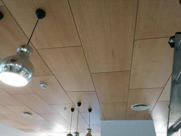 Деревянные панели для потолочной подвесной системы Армстронг