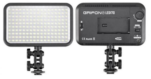 Продам накамерная лампа Grifon LED170 для фотокамеры, видеокамеры