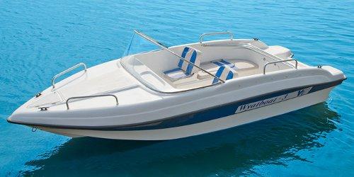Купить лодку (катер) Wyatboat-3 с рундуками