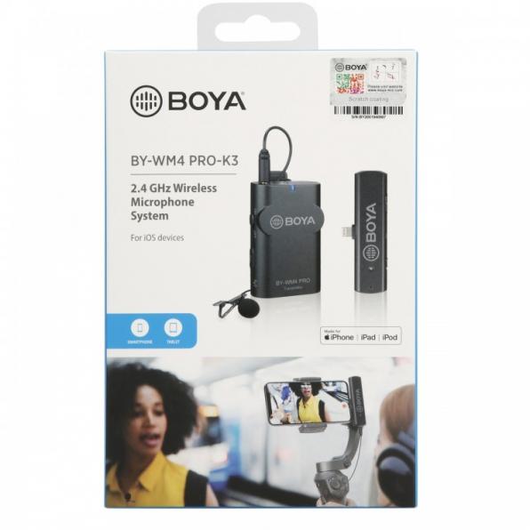 Boya BY-WM4 PRO-K3 Беспроводной микрофон для Apple.