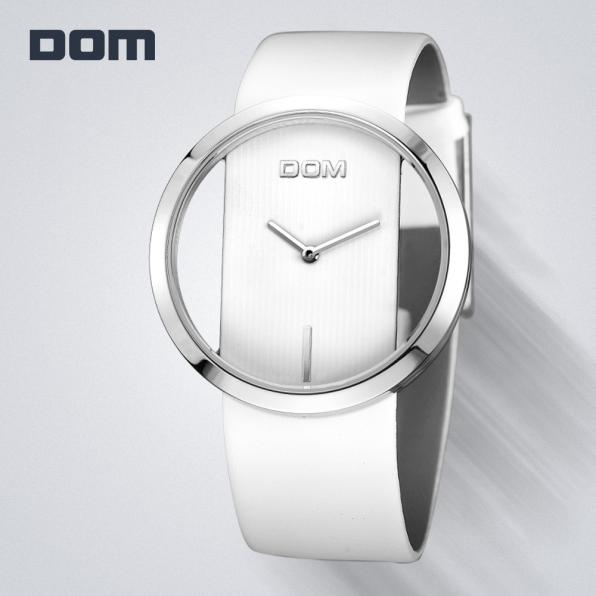Женские элегантные кварцевые часы DOM