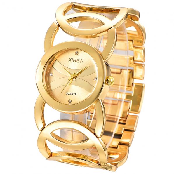 Женские наручные кварцевые часы с браслетом XINEW