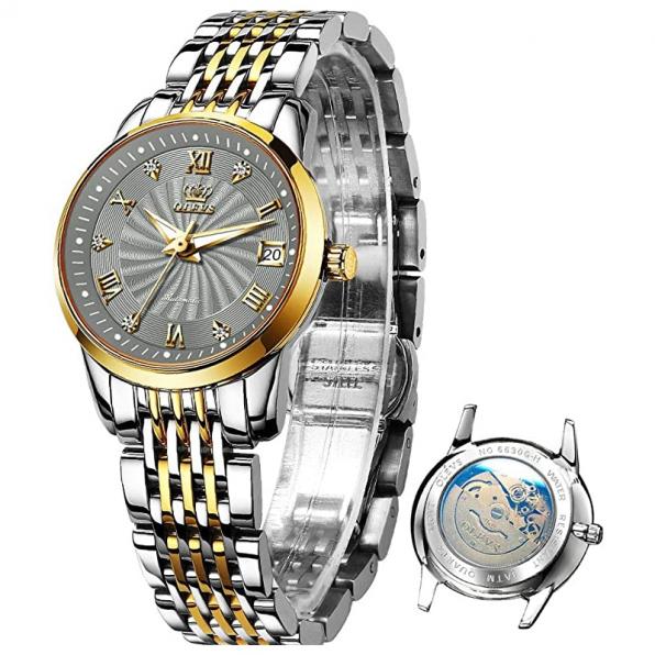 Женские механические часы с браслетом OLEVS