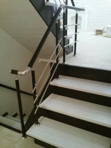 Лестницы в дом на металлокаркасе