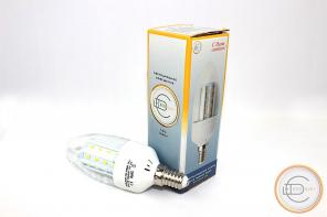 LED Светодиодная лампа С35 5,4W ECO-SVET