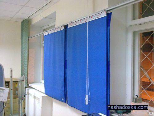 Рентгенозащитная штора в дверной или оконный проём ШтРЗ-1 или ШтРЗ-2.