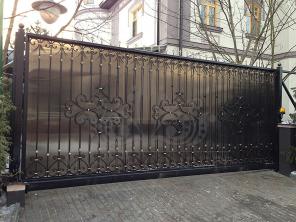 Ворота откатные с автоматикой от 15000 рублей