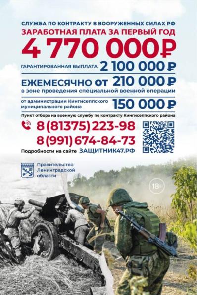 Продолжается набор на службу по контракту