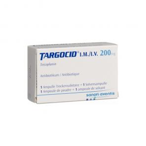 ТАРГОЦИД (Teikoplanin) на MEDICAMENTS
