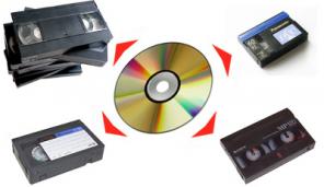 Оцифровка видеокассет, запись на диск, флешку