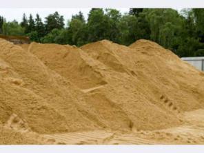 Песок строительный карьерный с доставкой