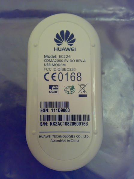Продам USB 3G модем Huawei EC226