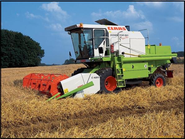 Аренда комбайнов Claas Lexion, John-Deere, New Holland, Case.