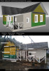 Проект реконструкции частного дома в заславле, архитектор