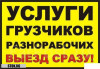Услуги Грузчиков и Разнарабочих в Бишкеке номер снизу под текстом