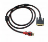 Продам Кабель переходник с HDMI на DVI, 1.5м