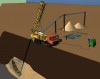 Самоходная бурильно-добычная установка для скважинной добычи песка