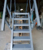 Ограждения ОЛГ стальных лестниц серии 1.450.3-7.94