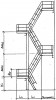 Ограждения ОЛГ 60 стальных лестниц серии 1.450.3-7.94