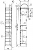 Лестница пожарная пятиэтажных панельных домов 125-й серии
