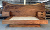 Кровать из спила дерева на заказ