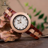 Двухцветные деревянные женские часы BOBO BIRD