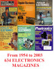 Popular Electronics Magazine 1954-2003,  PDF - $11