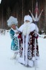 Новогодние елочки. Новогодняя сказка. дед Мороз и снегурочка