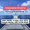 Помощь в прохождении BSM, VIRSEC, V-ships, iTest, Seagull морякам