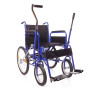 Кресло-коляска механическая инвалидная Delta D01 с ручным приводом