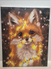 Картина "Новогодний лисёнок" для продажи