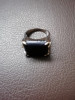 Продается женское кольцо с синим авантюрином