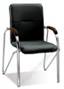 Офисный стул для посетителей САМБА с оббивкой искуственной кожей
