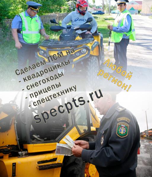 ПСМ на ваш квадроцикл, снегоход, трактор. Изготовим, восстановим. Под